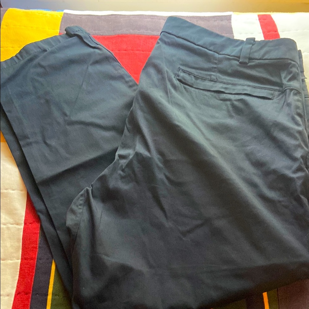Men's true navy ABC trouser classic Pants with 4 way stretch